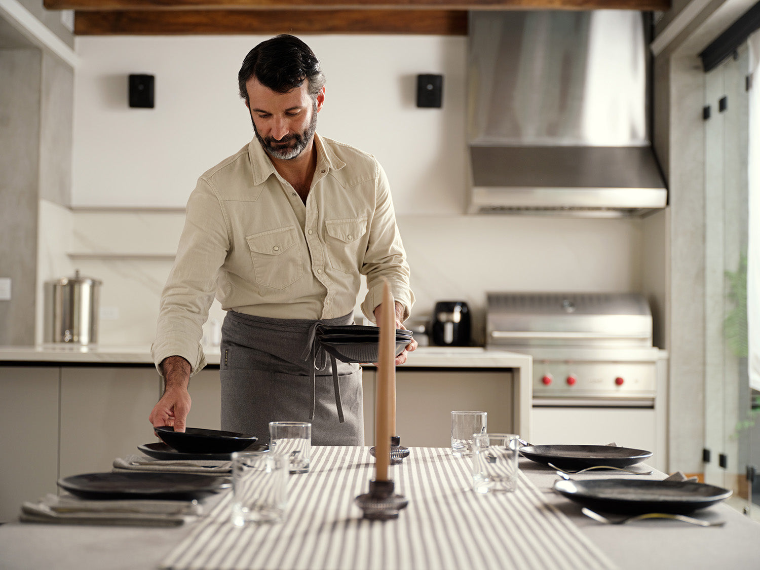 Bistro Apron Black