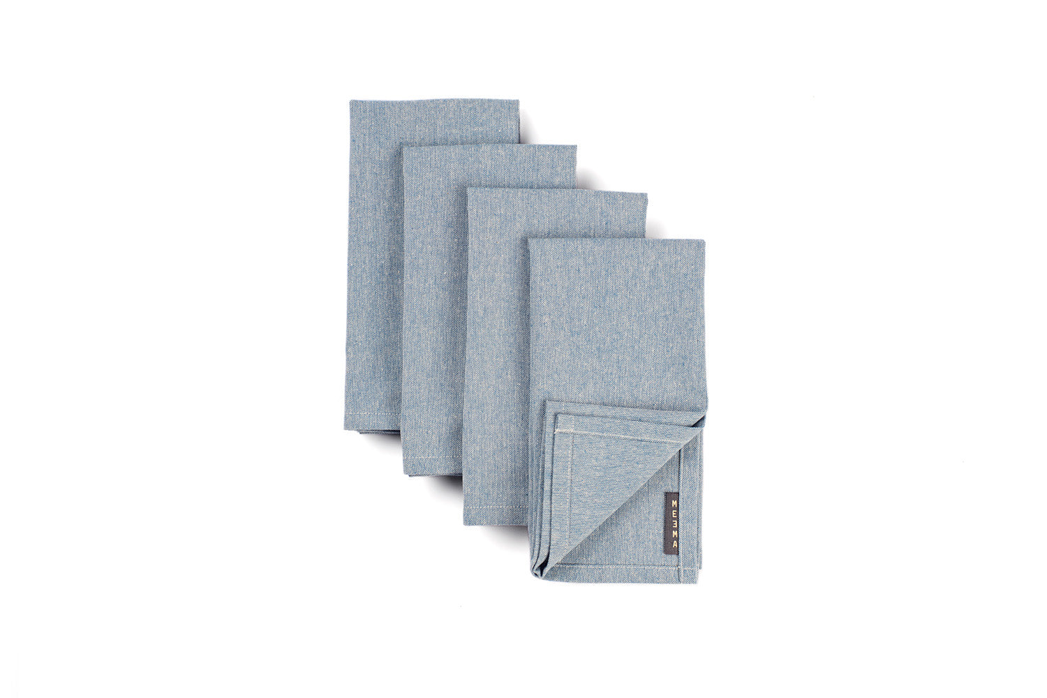 Blue Cotton Cloth Napkins set of 4