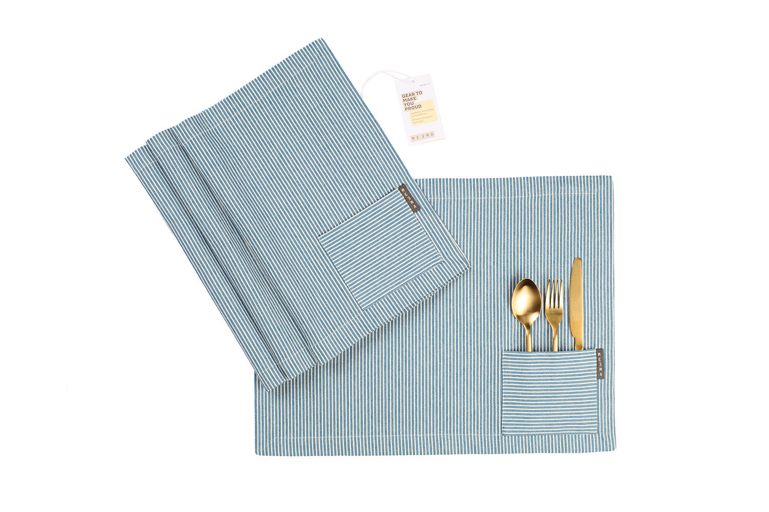 Cotton Cloth Placemats, Set of 4