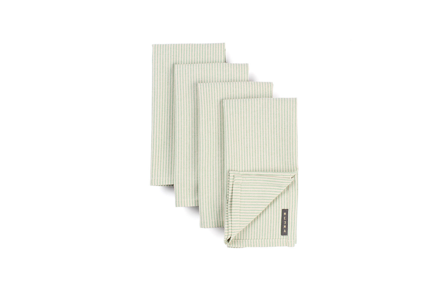 Cotton Cloth Napkins Green set of 4