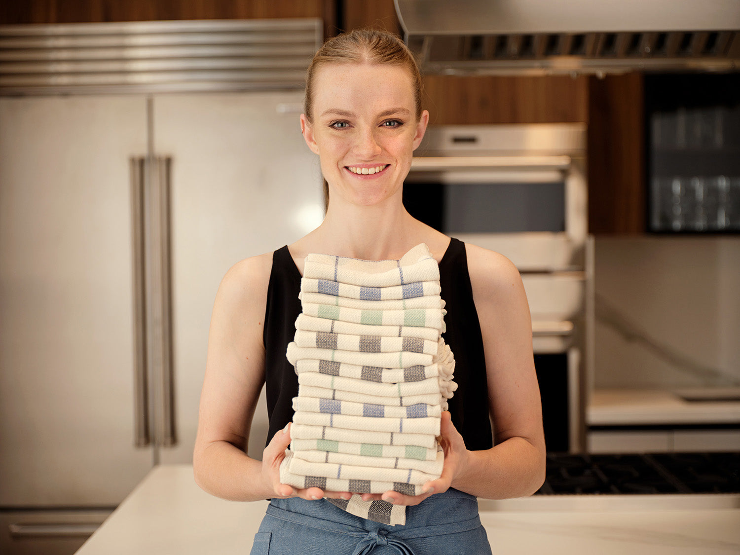 Flat Weave Kitchen Towels