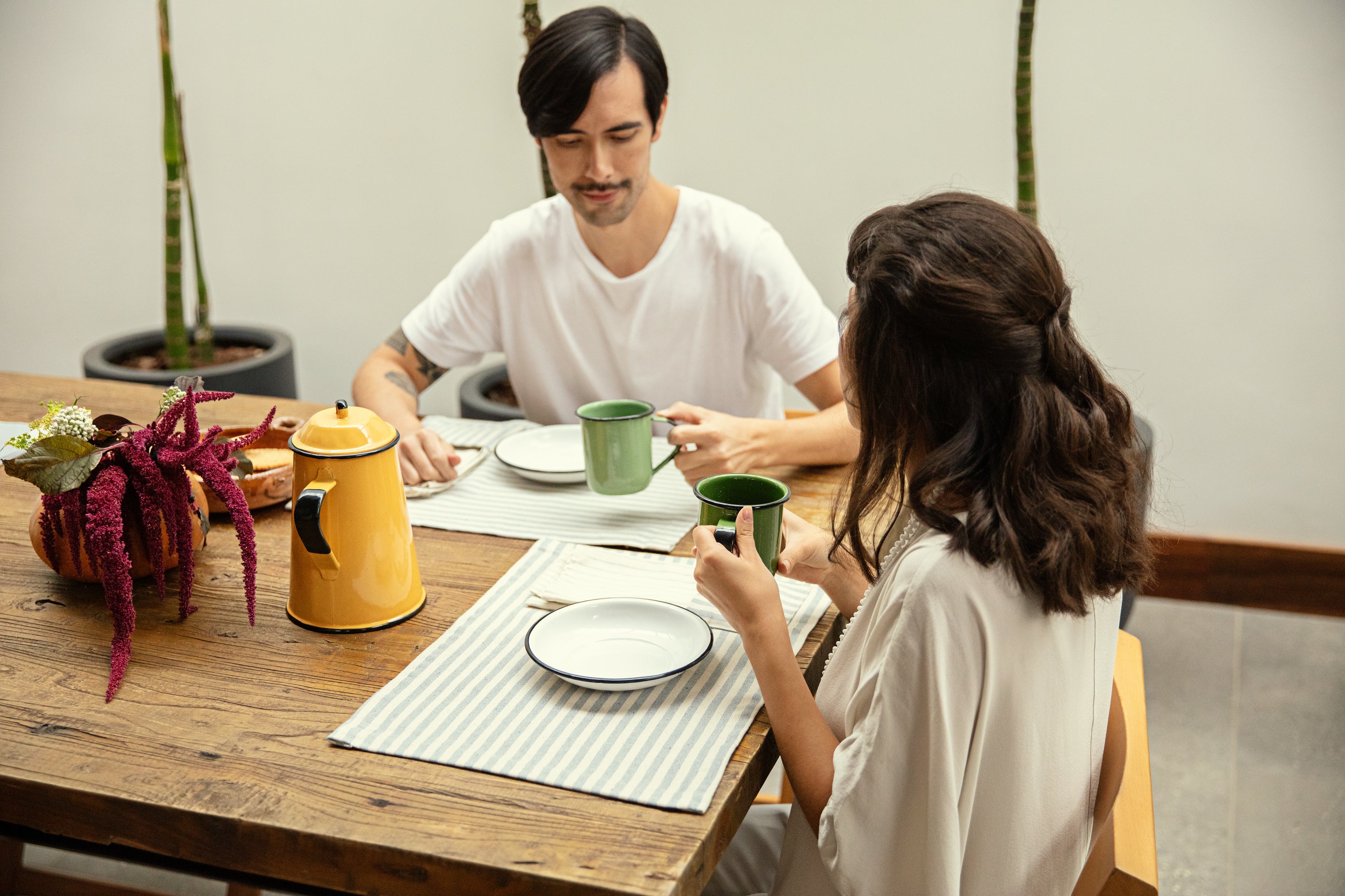 Placemats with Pocket, Set of 4 - Denim
