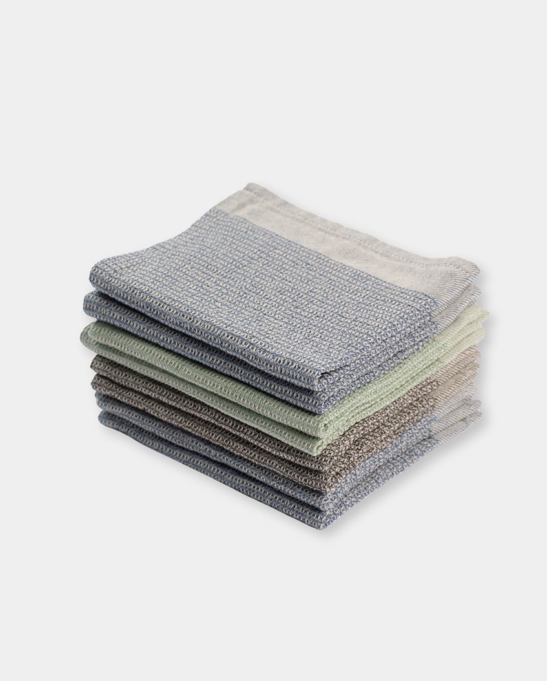 Waffle Weave Wash Cloths - Set of 8