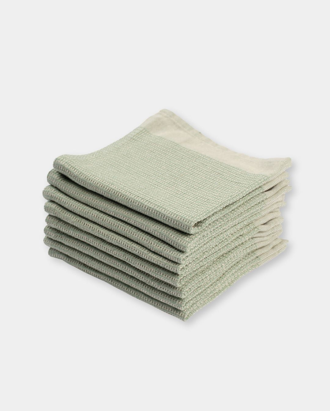 Waffle Weave Wash Cloths - Set of 8