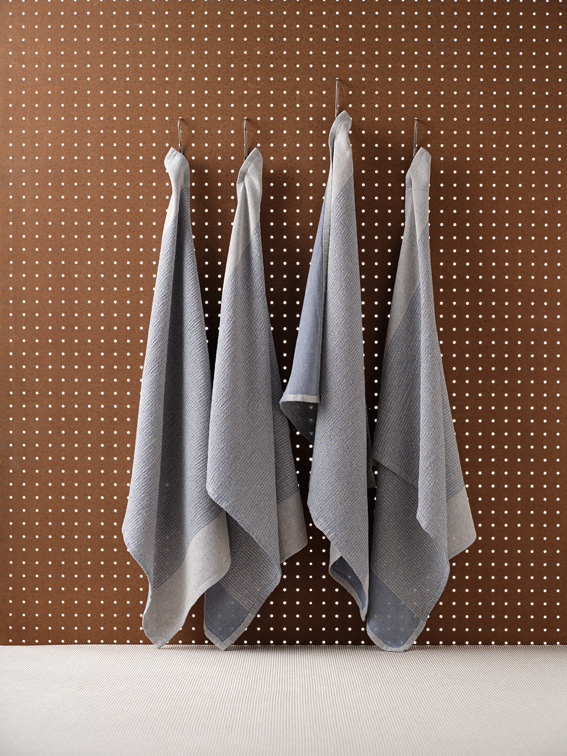 Waffle Kitchen Towel Blue