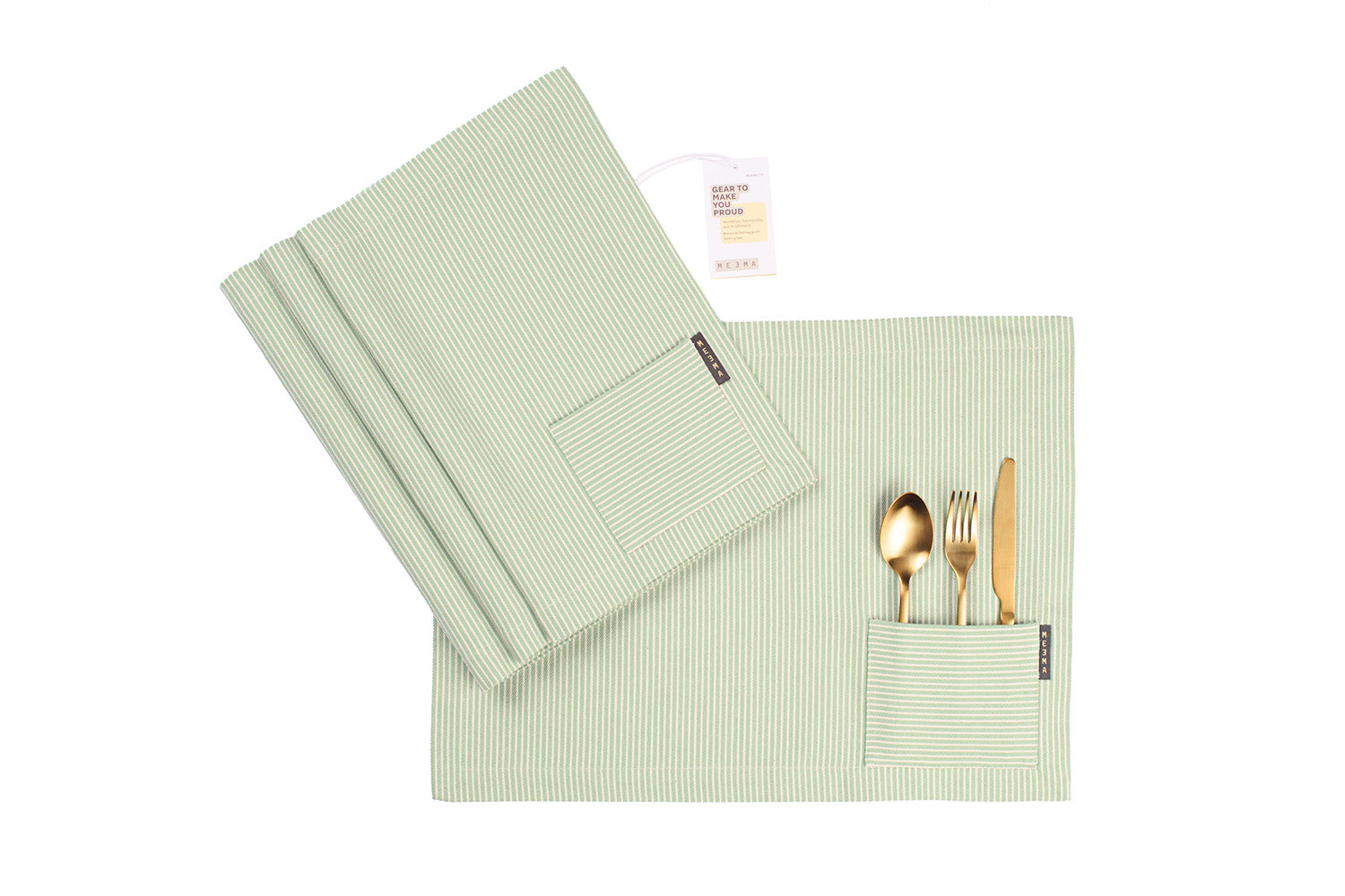 Cotton Cloth Placemats, Set of 4