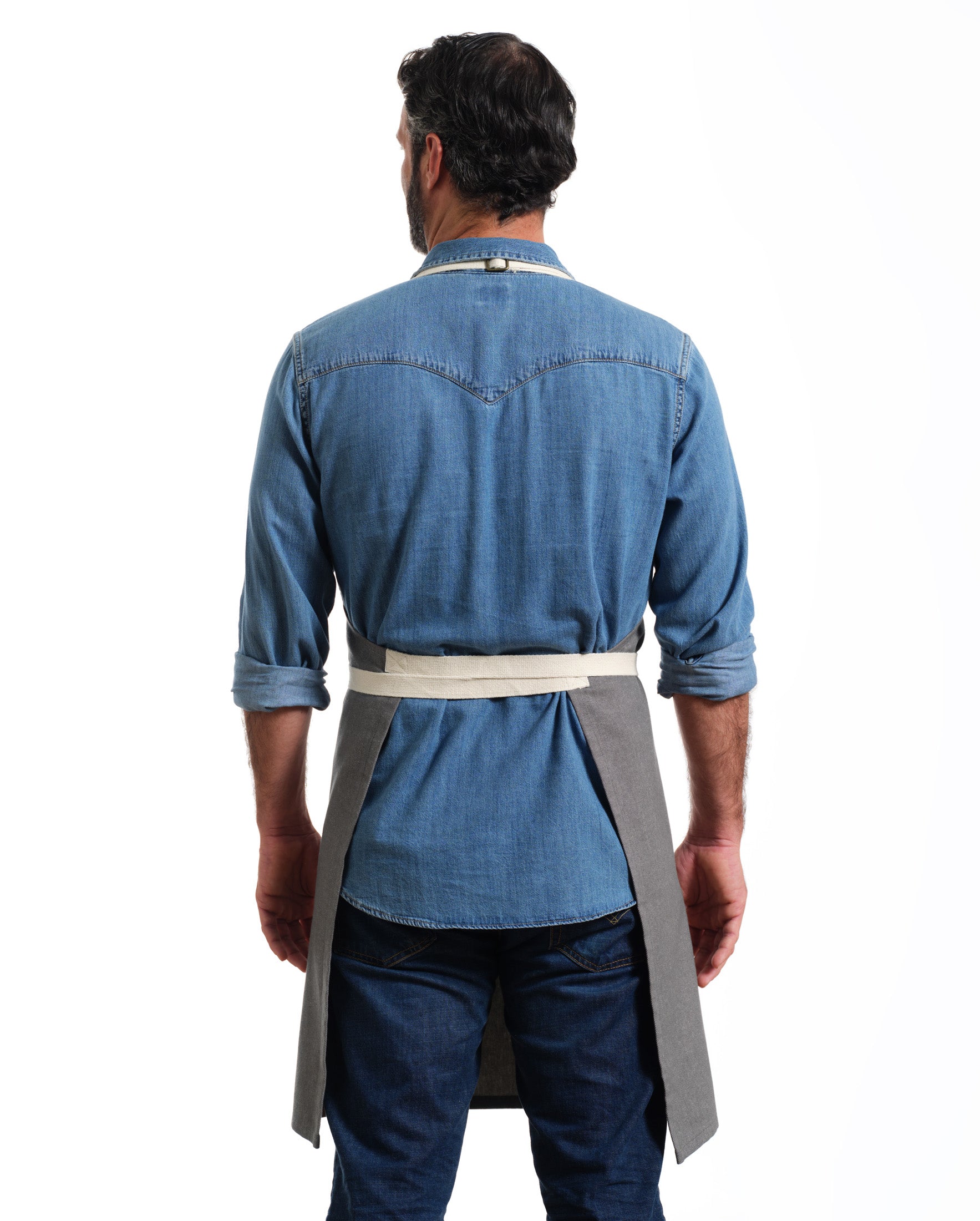 Bib Apron with Pockets