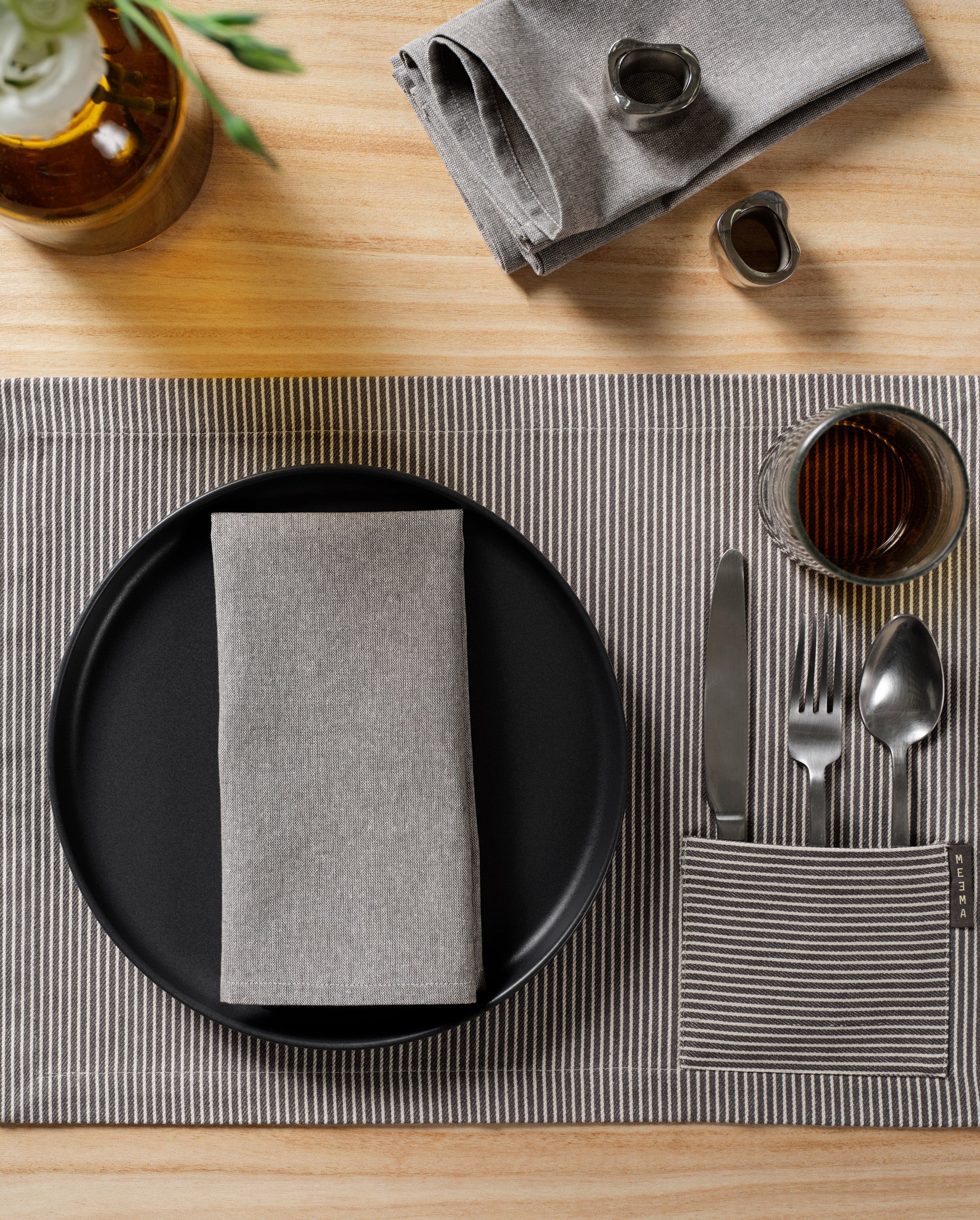 Cotton Cloth Placemats, Set of 4