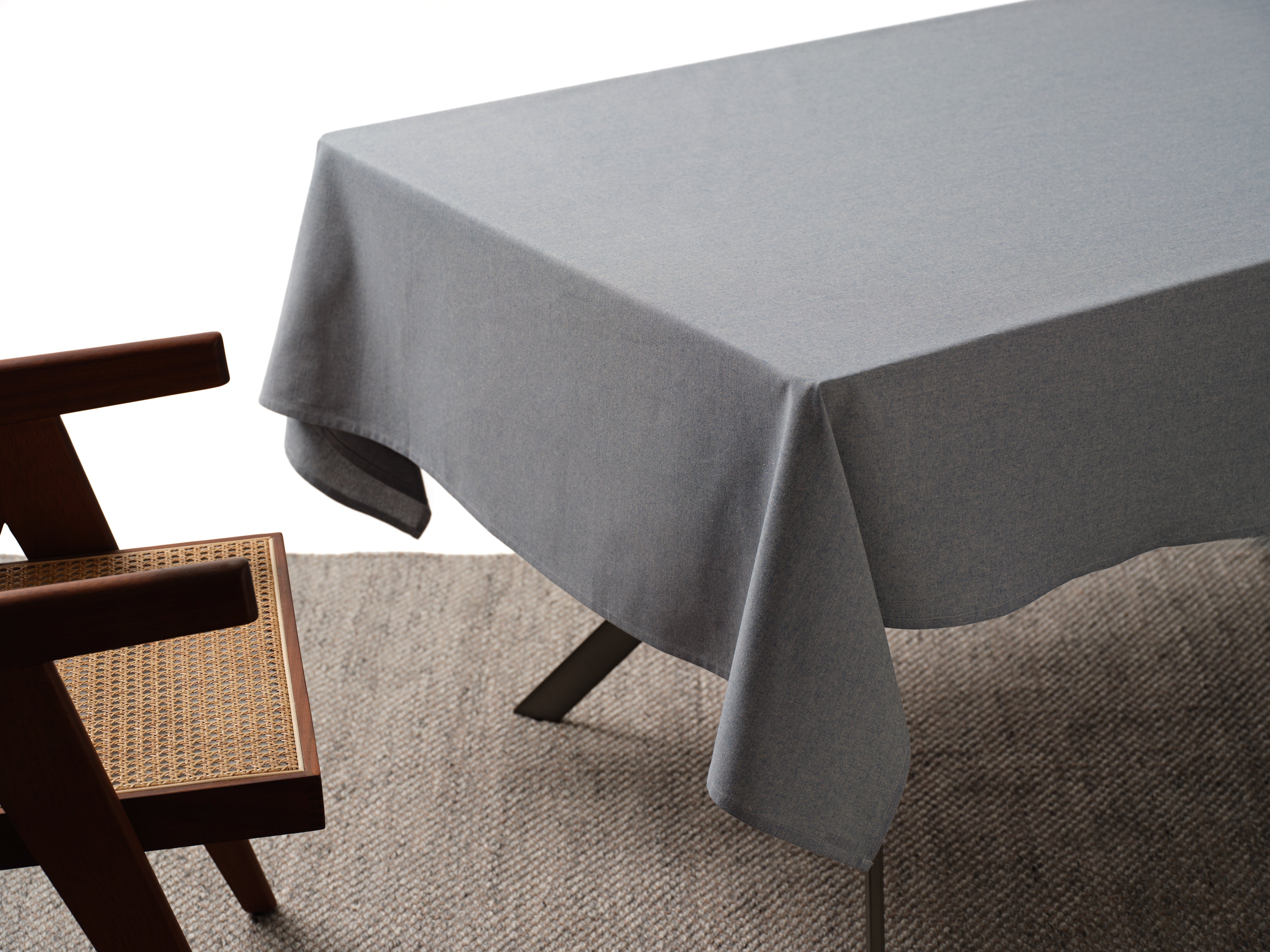 Cotton Tablecloth, Cloth Table Cover Great for Outdoor & Indoor