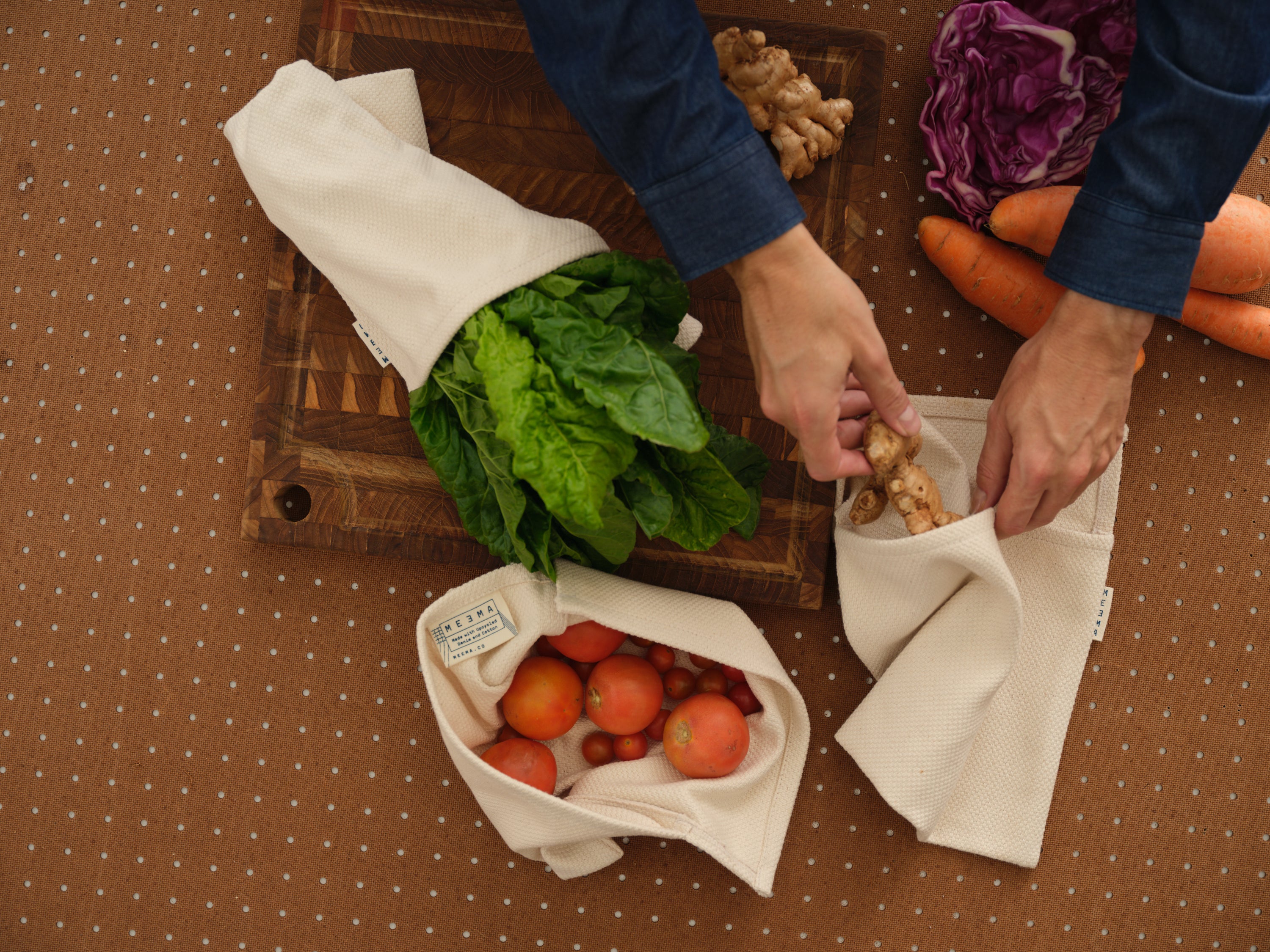 Vegetable Crisper Bags