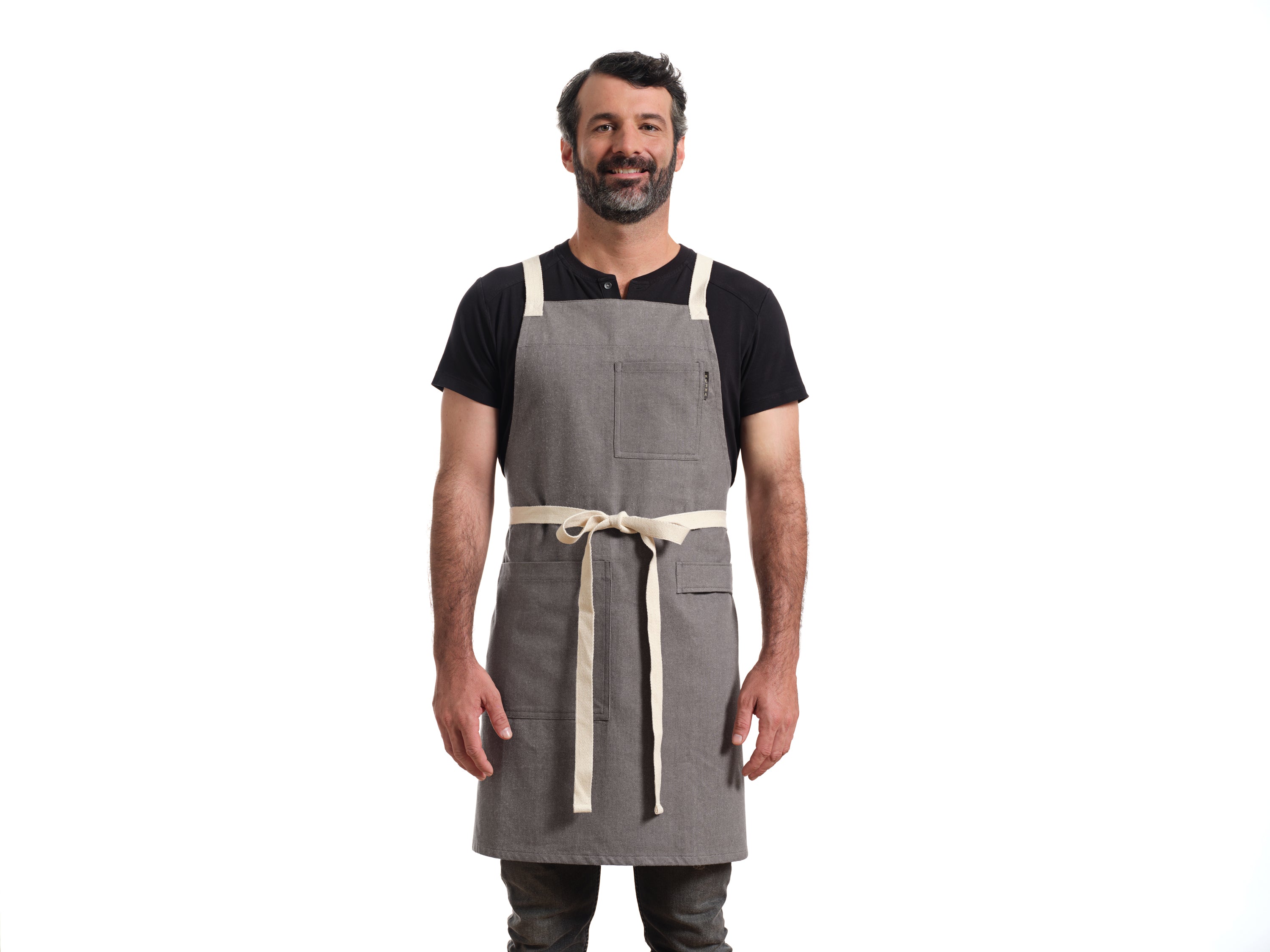 Crossback Apron with Pockets, Gardening Apron and Serving Aprons