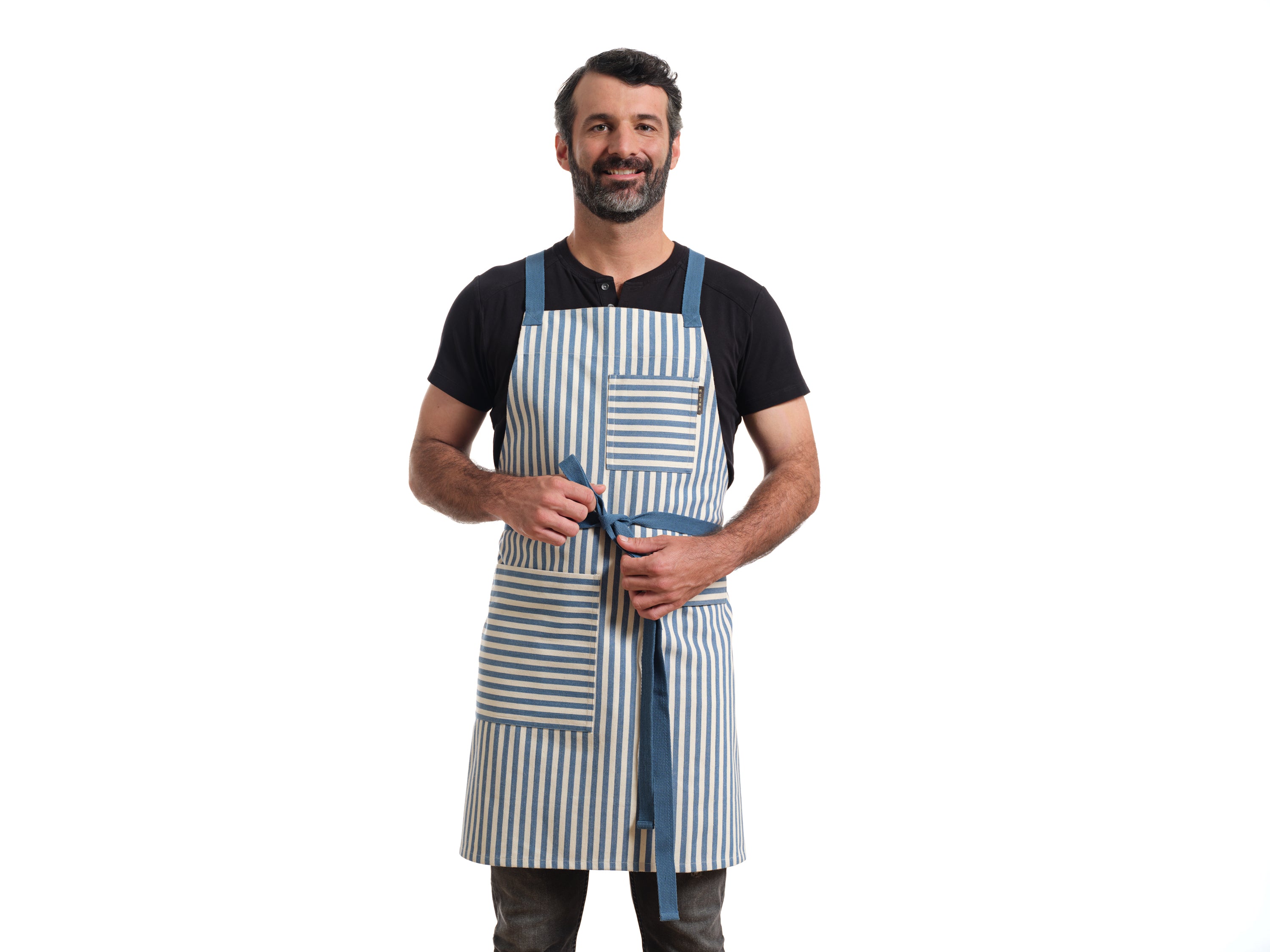 Crossback Apron with Pockets, Gardening Apron and Serving Aprons