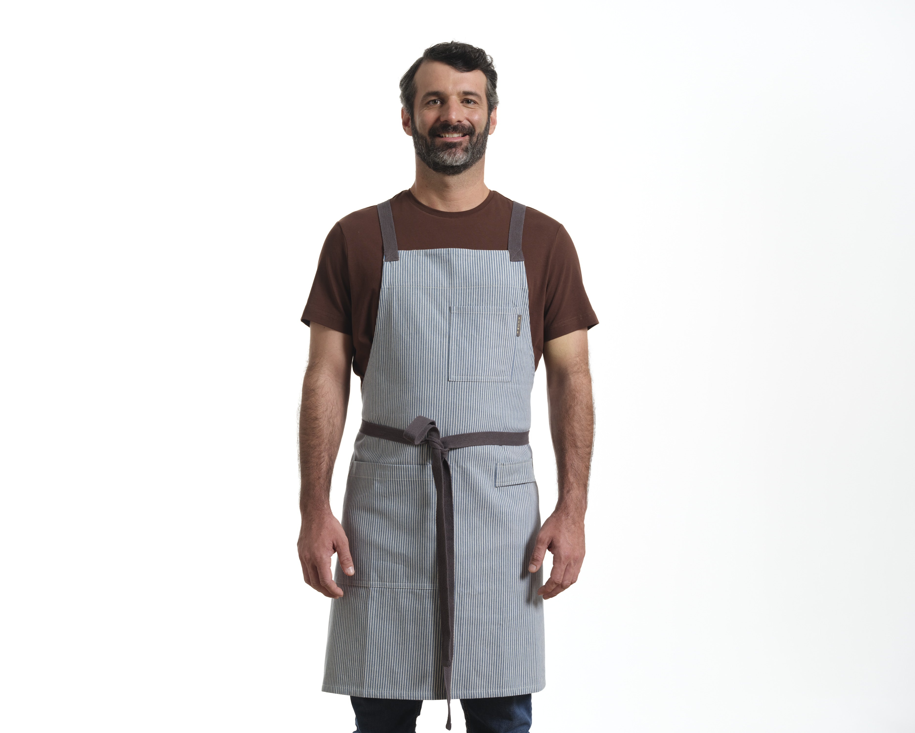 Crossback Apron with Pockets, Gardening Apron and Serving Aprons