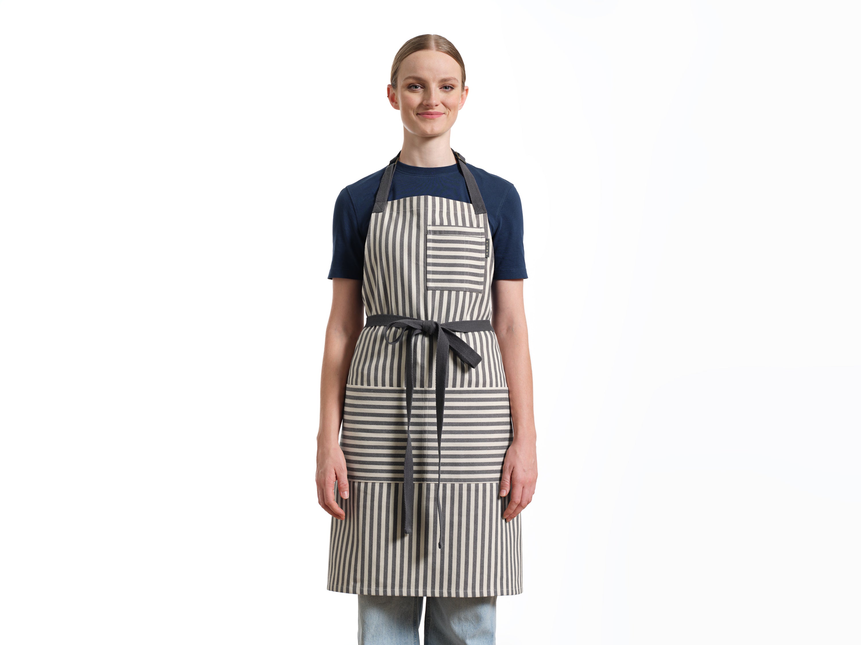 Bib Apron with Pockets, Cotton Apron for Women and Men