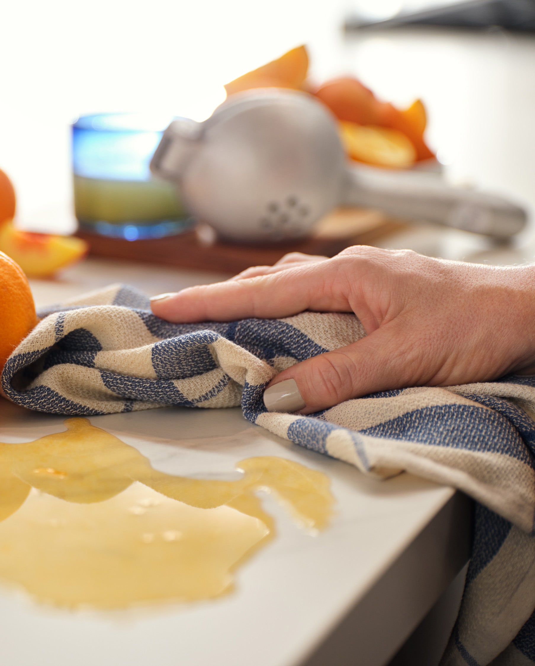 Cotton Kitchen Towels, Set of 4