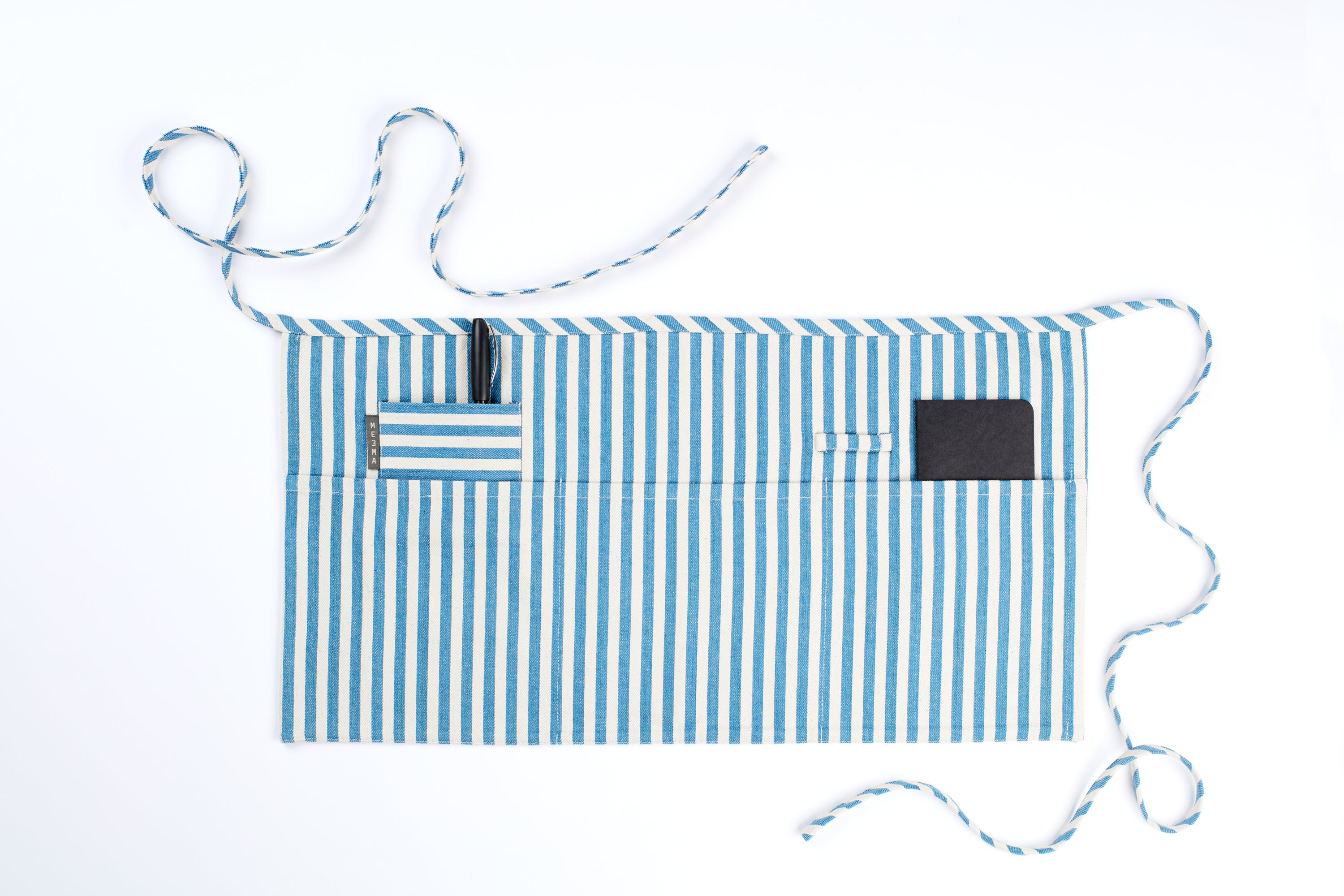 Waist Apron  - Striped Twill