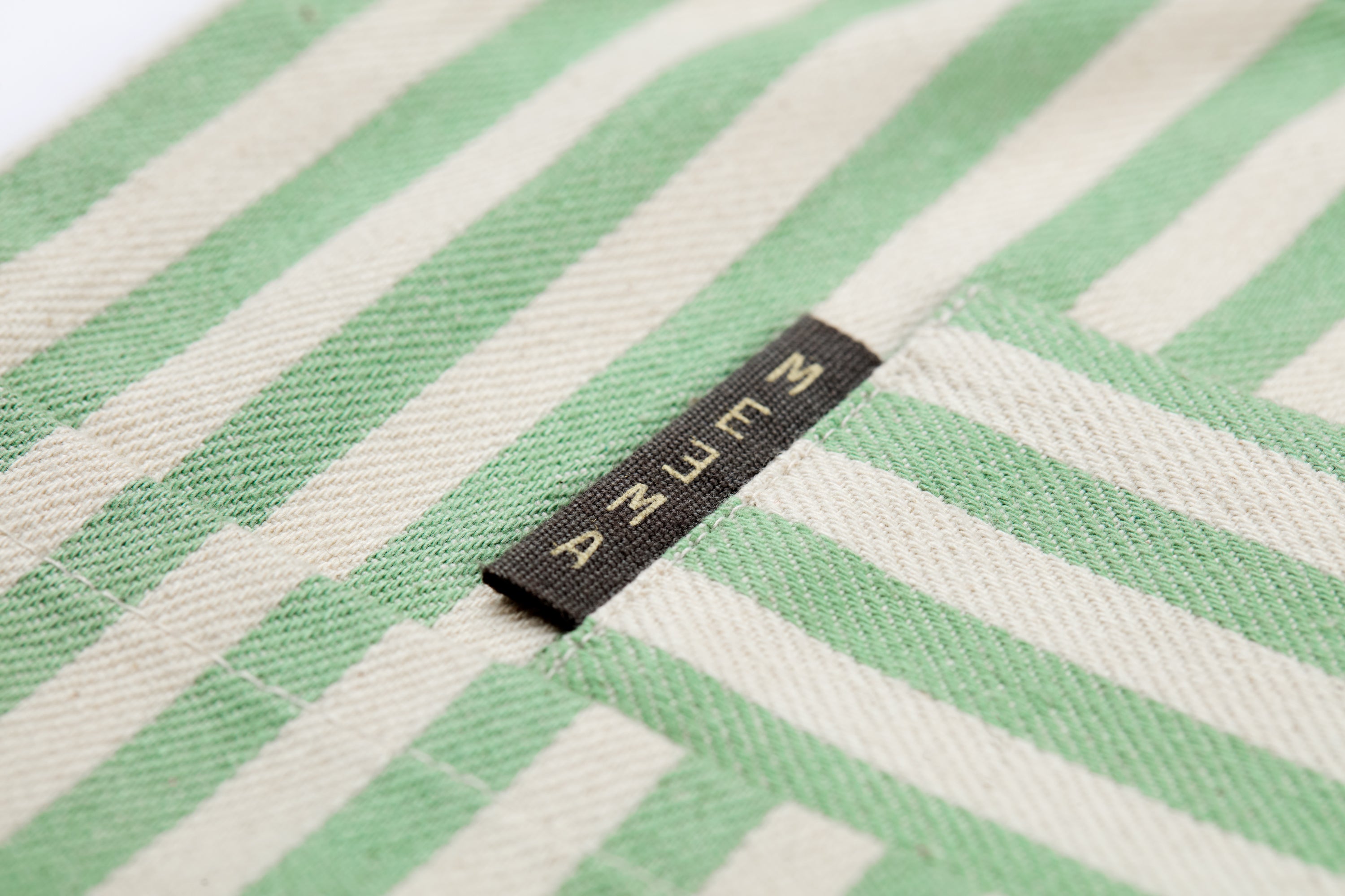 Waist Apron  - Striped Twill