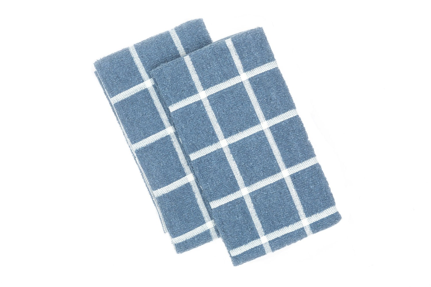 Teal 2 piece Set Kitchen Hand Towel Dog Theme Fabric Black Trim BS2836